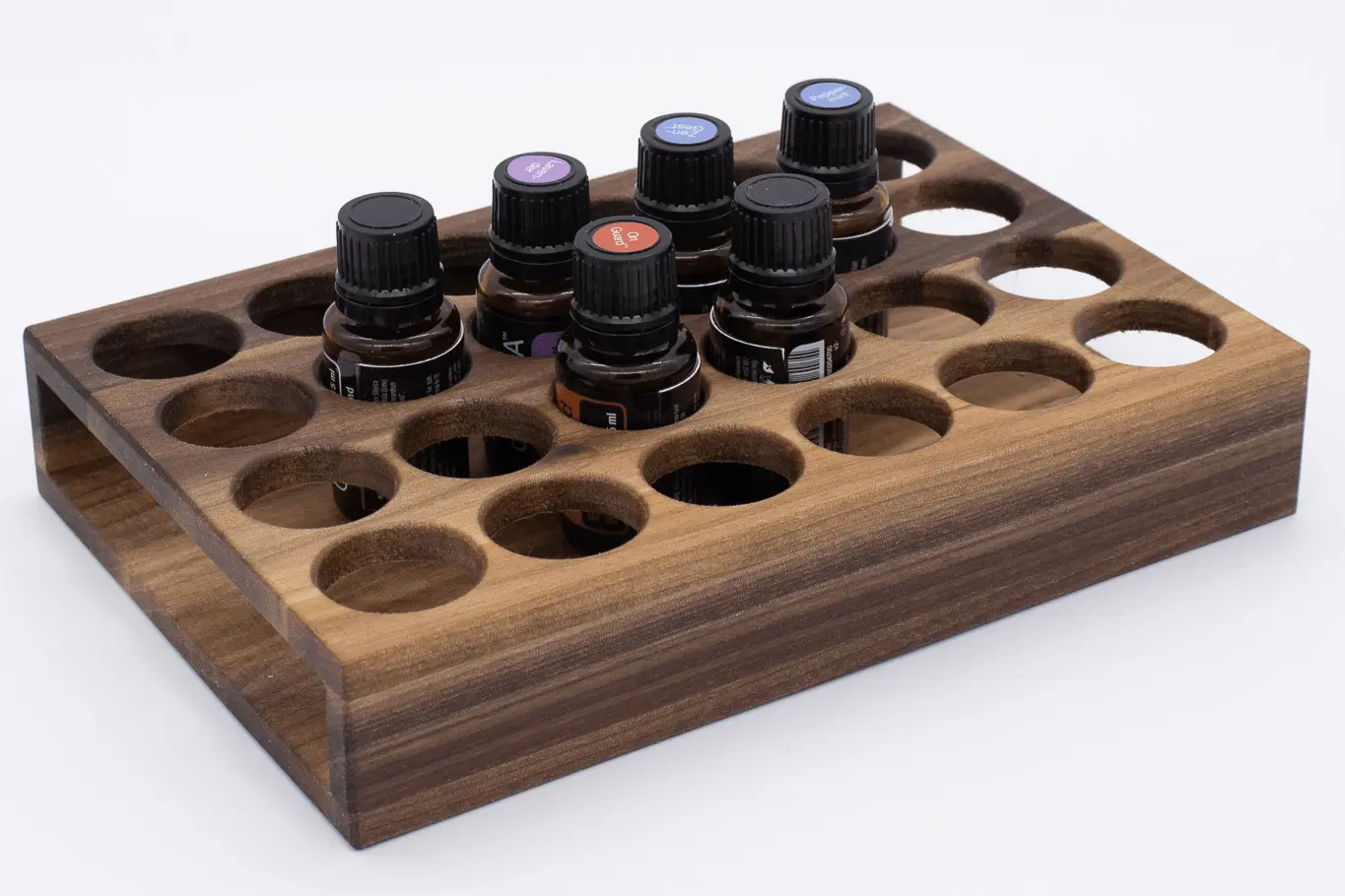 Illóolaj Tartó - Diófa - 6x4 (15ml)